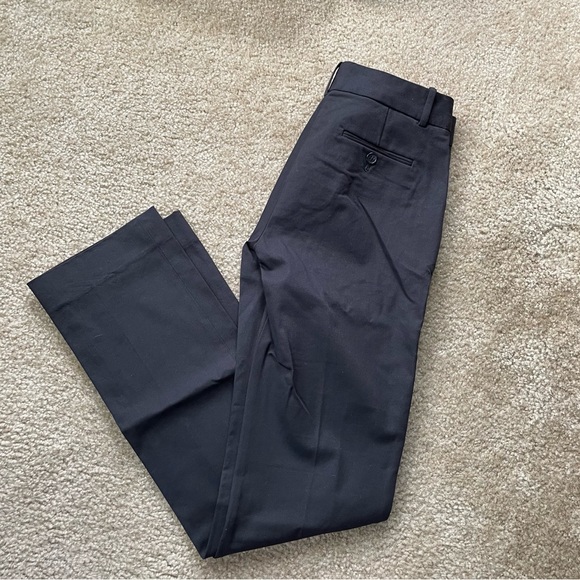 NWT J. Crew Favorite Fit Black Business Pants 0 - Picture 3 of 7
